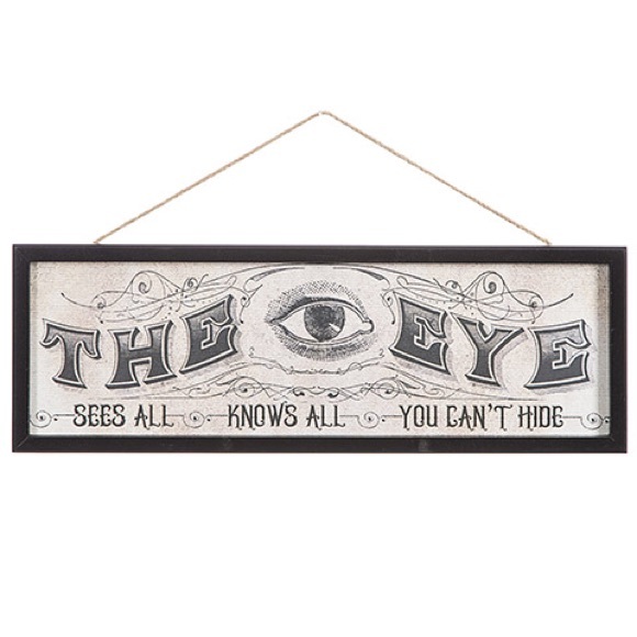 The Eye Sign: 18” x 6” - Picture 1 of 2